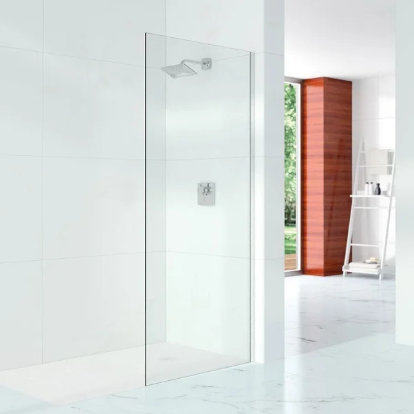 Merlyn 10 Series Shower Wall With Wall Profile Only 600mm