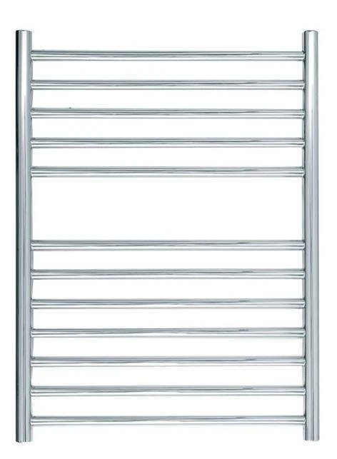 Jis Ouse 520 Heated Towel Rail 700 X 520mm Cylindrical Electric Only Stainless Steel Satin
