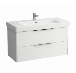 Laufen Base/pro S Vanity Unit 530x1010x440mm For 813966 2 Drawers - White Matt