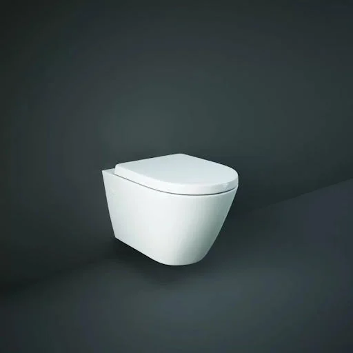 Rak Resort Rimless Wall Hung Pan With Hidden Fixations