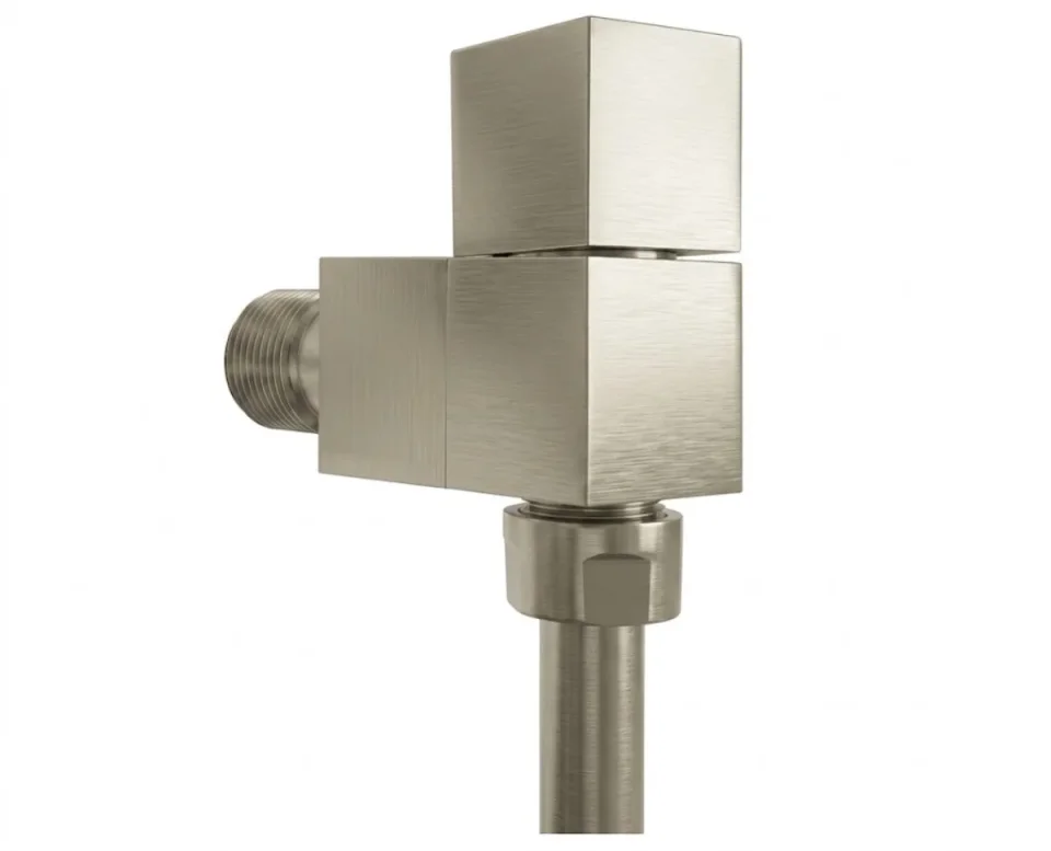 Vogue Angled Valves in Brushed Nickel product image - Image 1