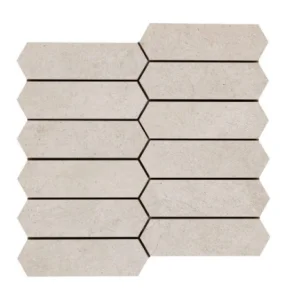Marazzi Mystone Kashmire Mosaico Bianco (Sold Per Box = 4 Sheets)