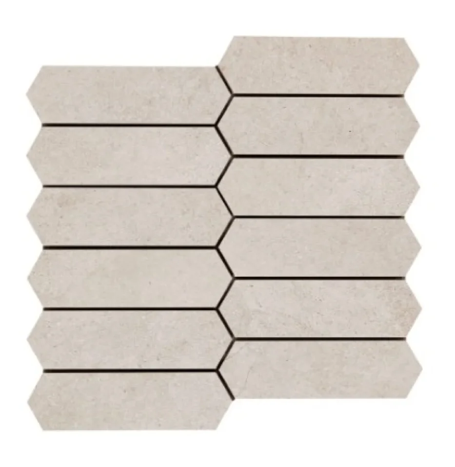 Marazzi Mystone Kashmire Mosaico Bianco (Sold Per Box = 4 Sheets) product image - Image 1