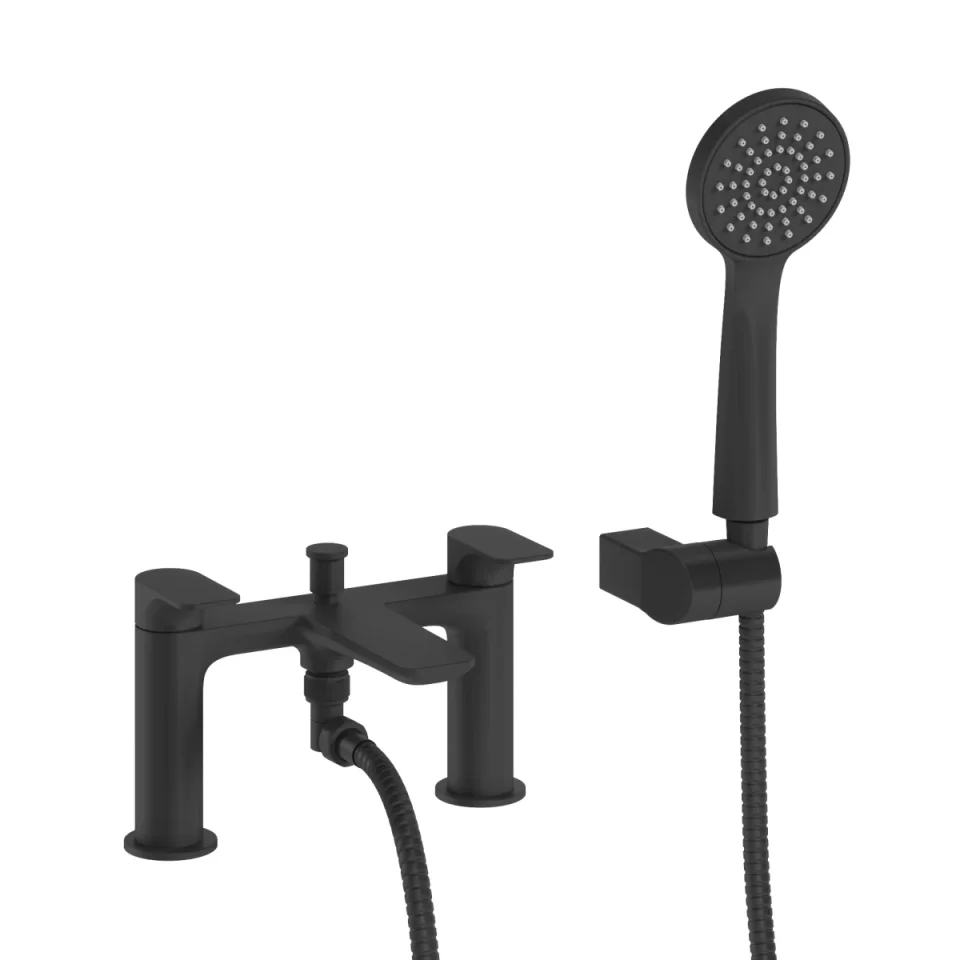 Crosswater Fuse Bath Shower Mixer Matt Black product image - Image 3