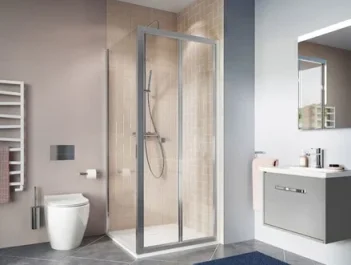 Crosswater Clear 6 Side Panel 1000 Silver product image - Image 4