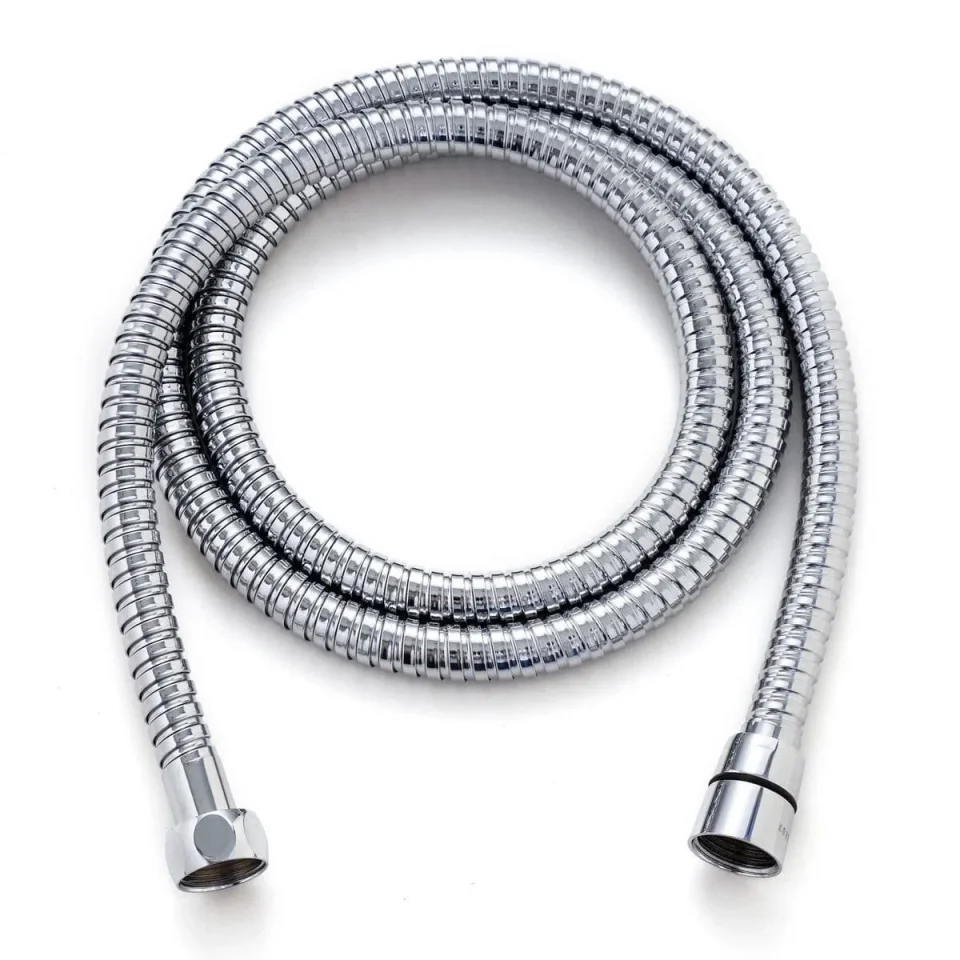 Saneux 1.5m Stainless Steel Shower Hose - Chrome product image - Image 1