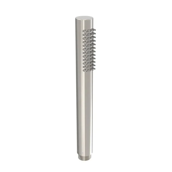 Saneux Cos Slim Round Shower Handset - Brushed Nickel