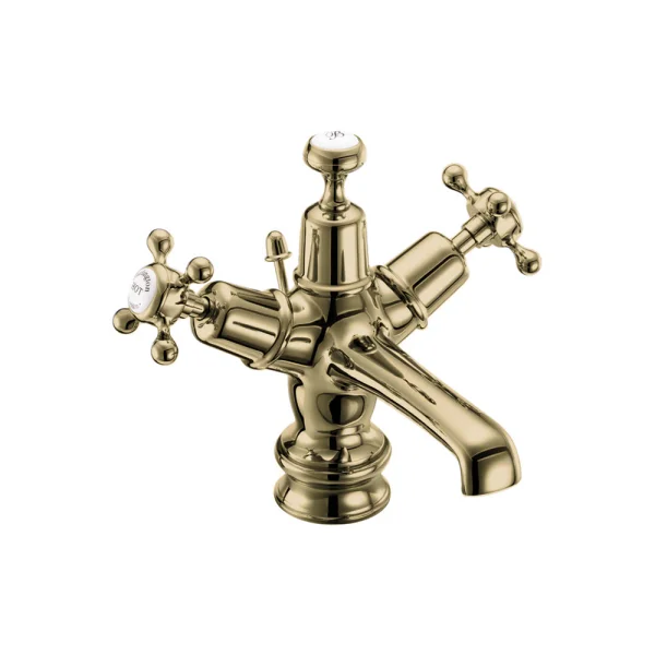 Burlington Claremont Qt Regent Basin Mixer Puw Gold
