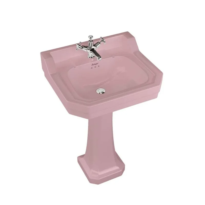 Burlington Edwardian Basin 56cm 2th Confetti Pink product image - Image 3