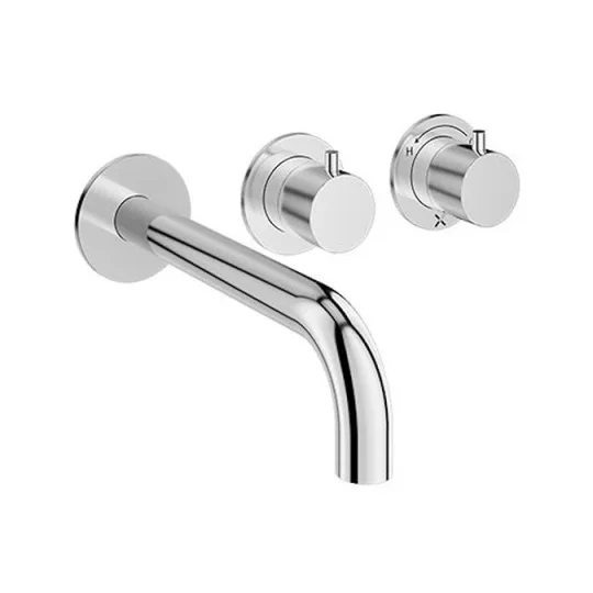 Crosswater Module Mpro 2 Control Trimset With Bath Spout Chrome detail view - Image 2