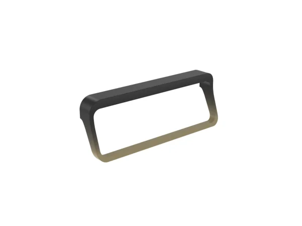 Saneux Handles Tallinn 155mm Handle - Ombre (black & Gold) - 96mm Centres
