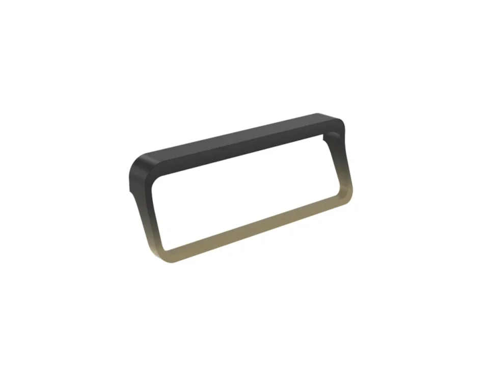 Saneux Tallinn 155mm Handle - Ombre (black & Gold) - 96mm Centres product image - Image 1