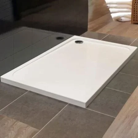 Merlyn Touchstone Slip Resistant Rectangular Tray 1200 X 800mm detail view - Image 2