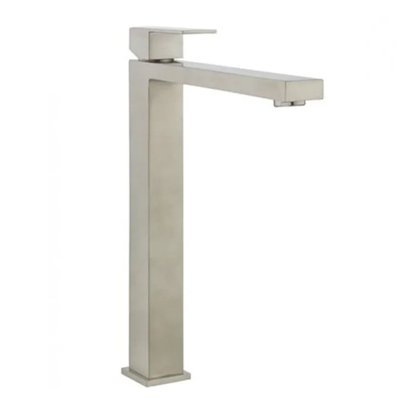 Crosswater Verge Tall Monobloc Basin Mixer Tap without Waste Stainless Steel Effect product image - Image 3