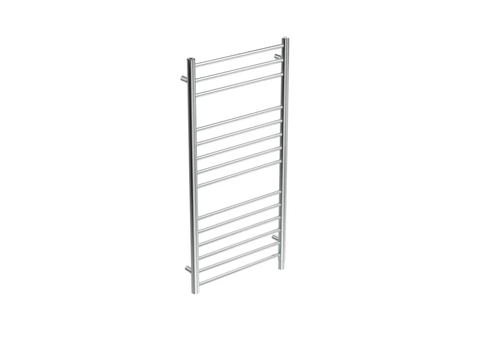 Saneux Ember 600mm Round Electric Towel Rail - 12v - Chrome - Size Tolerance Between 595 - 600mm product image - Image 1