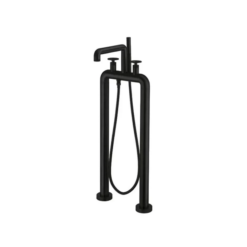 Crosswater Union Free Standing Bath Shower Mixer Matt Black product image - Image 3