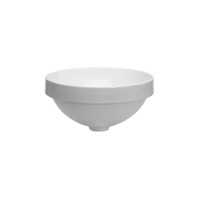 Crosswater Nepi Inset basin 400 O/Flow White product image - Image 5