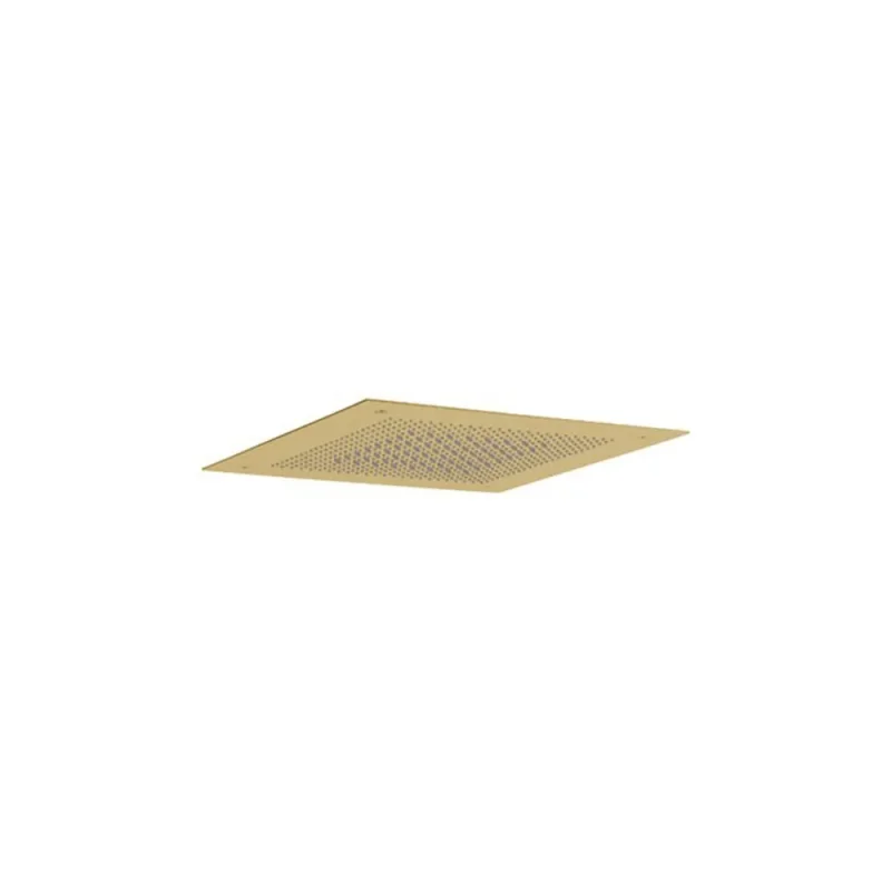 Crosswater Tranquil Recessed Shower Head Dual Flow 380mm Brushed Brass product image - Image 4
