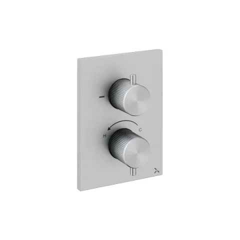 Crosswater Crossbox 3ONE6 1 Outlet Trim & Levers Stainless product image - Image 5