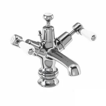 Burlington Qt Kensingtn Regal 1h Basin Mono Chrome detail view - Image 3