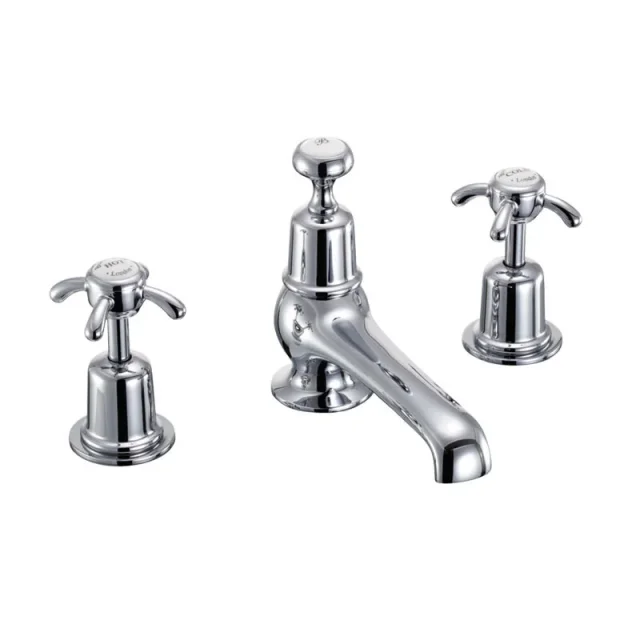 Burlington Thermo 3th Tap With Pop Up Chrome detail view - Image 2