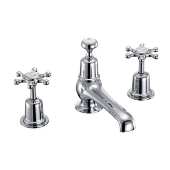 Burlington Thermo 3th Tap With Pop Up Chrome detail view - Image 3