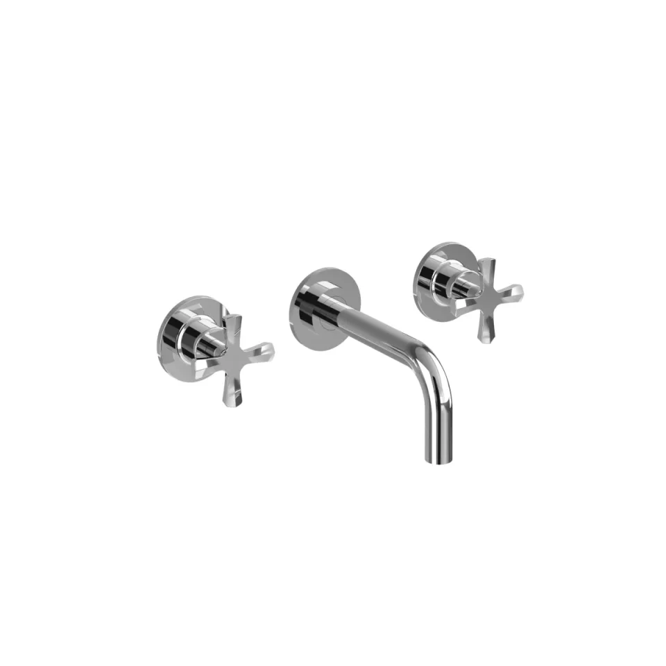 Burlington Riviera 3th Wall Mounter Basin Mixer Chrome product image - Image 1
