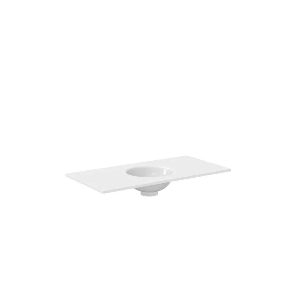 Crosswater Infinity Basin 0TH 900 Polar White product image - Image 1