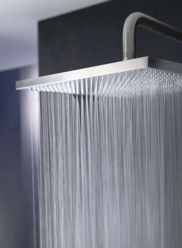 Crosswater Tranquil Shower Head 300mm Chrome detail view - Image 2