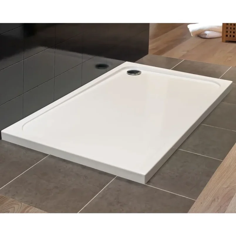 Merlyn Touchstone Slip Resistant Rectangular Tray 1400 X 700mm detail view - Image 2