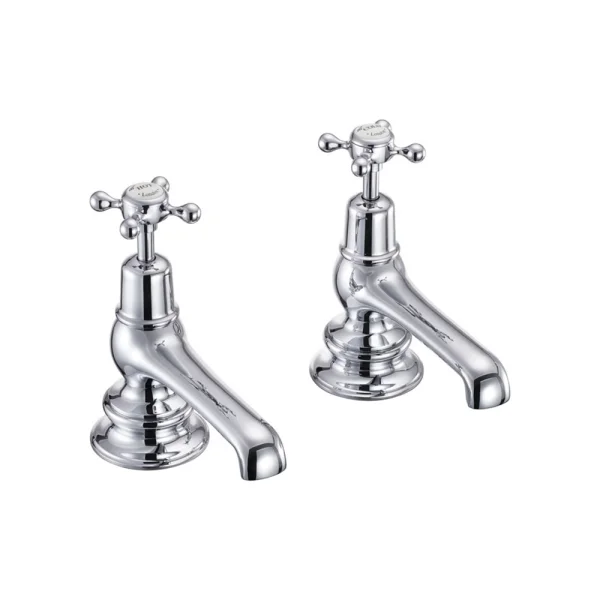 Burlington Qt Claremont Regal Bath Taps Chrome
