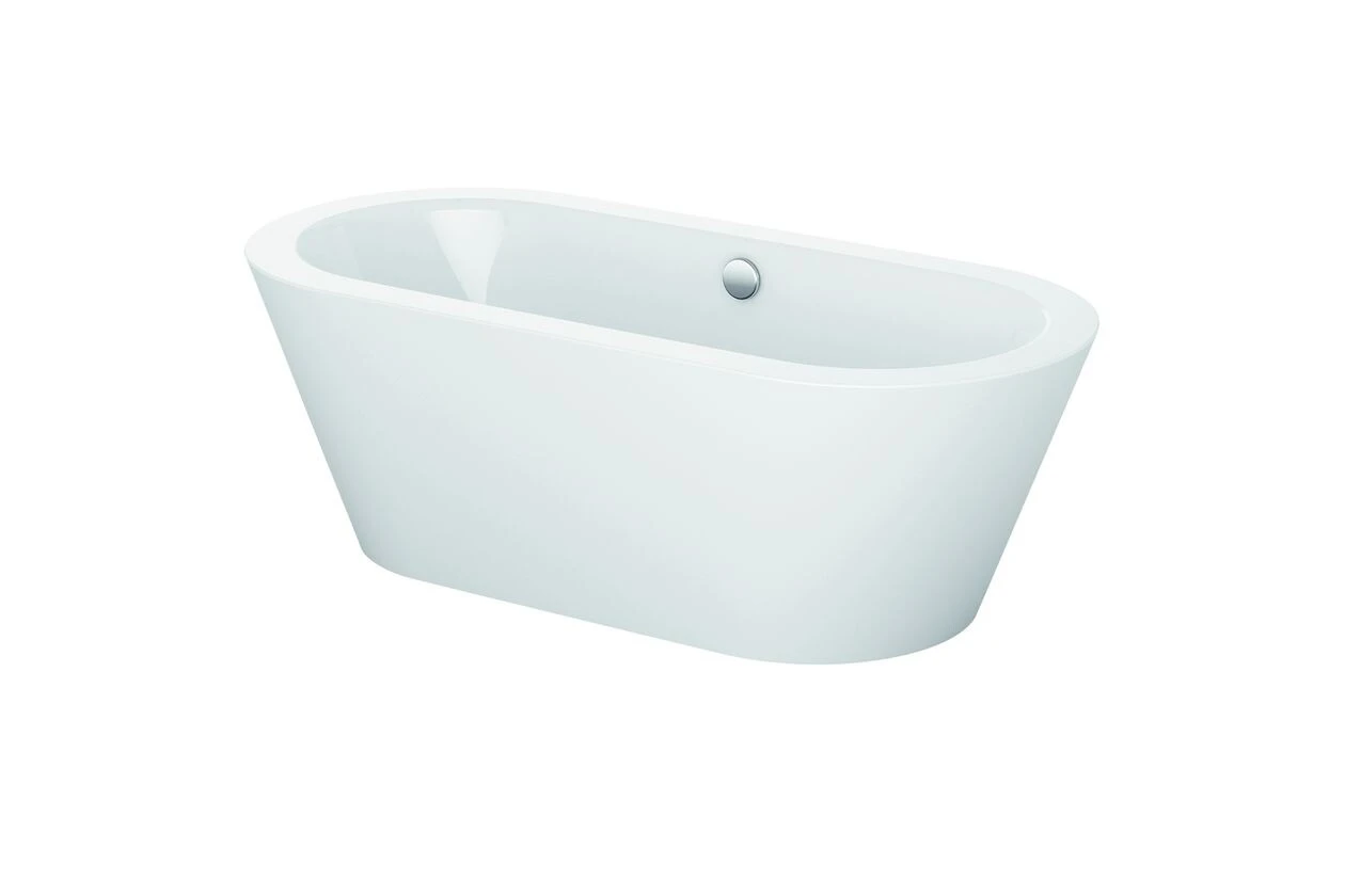 Bettestarlet Oval Silhouette 1850 850 Mm, White