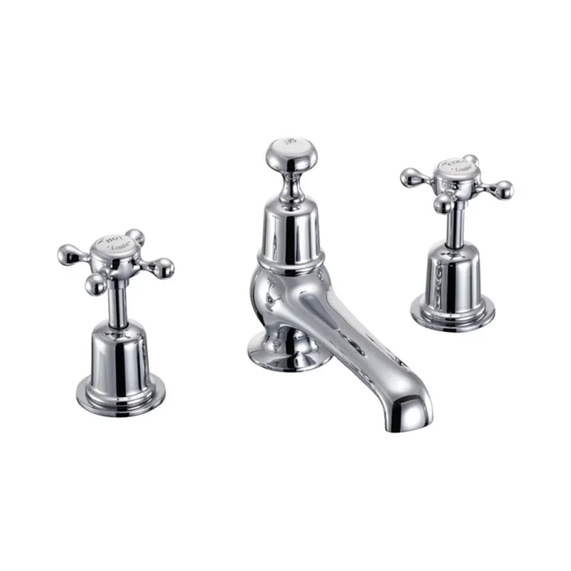 Burlington Claremont 3th Thermo Basin Mixer Chrome product image - Image 3