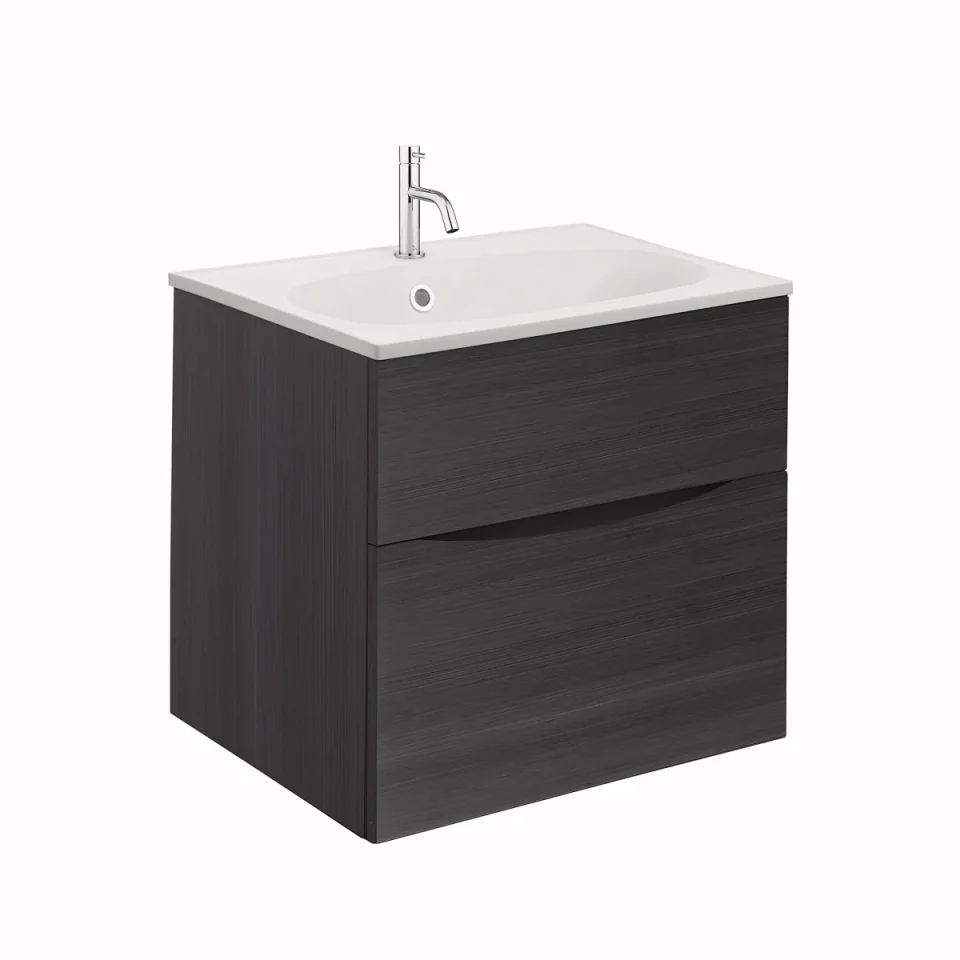Crosswater Furniture Basin 600 0TH O/F White detail view - Image 5