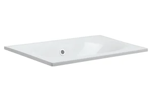 Crosswater Furniture Basin 600 0TH O/F White