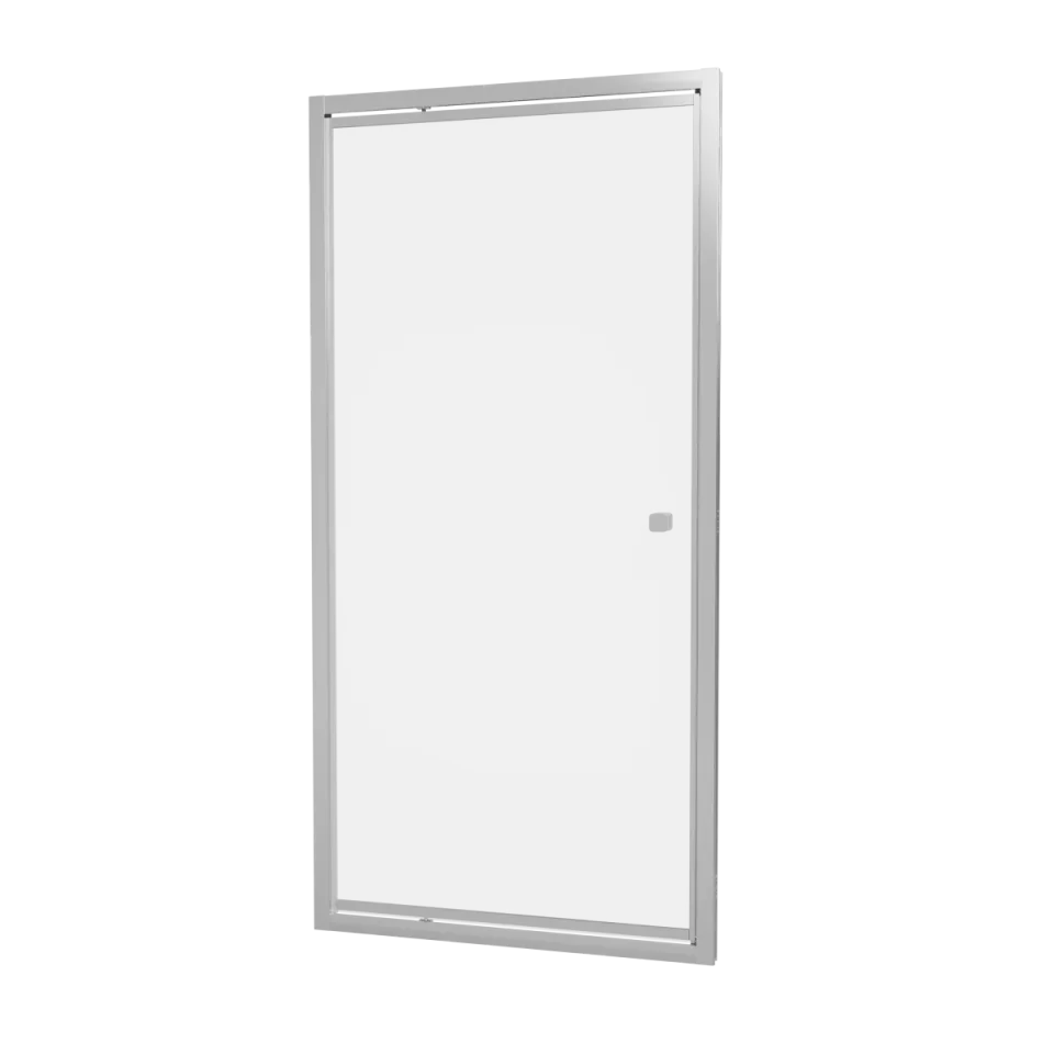 Crosswater Clear 6 Pivot Door 800 Chrome product image - Image 3