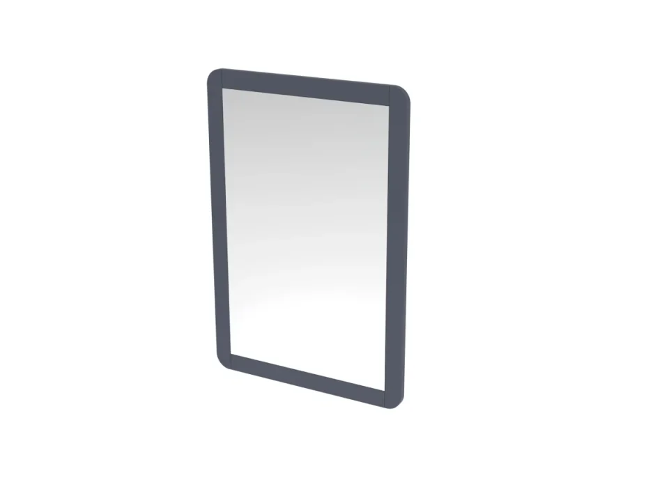 Saneux Hyde 55cm 1 Door Recessed Electric Mirror Cabinet (rh) - Matte Anthracite product image - Image 3
