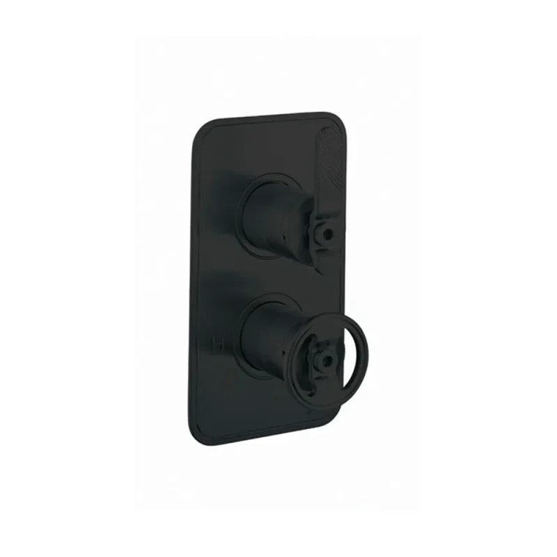 Crosswater Union 2 Handle Trimset (must be paired with WLBP1000R+ or WLBP1500R+) Matt Black Lever product image - Image 1