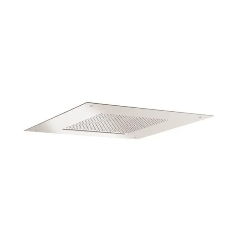 Crosswater Tranquil Recessed Shower Head with Waterfall 500mm Chrome detail view - Image 3
