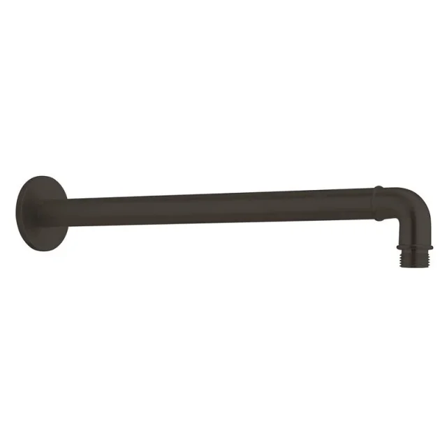 Crosswater MPRO Industrial Shower Arm Carbon Black detail view - Image 2