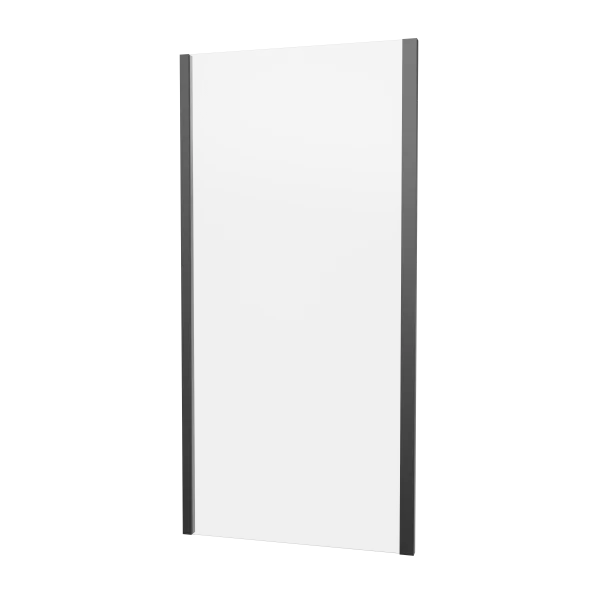 Crosswater 6mm Side Panel 760 Matt Black