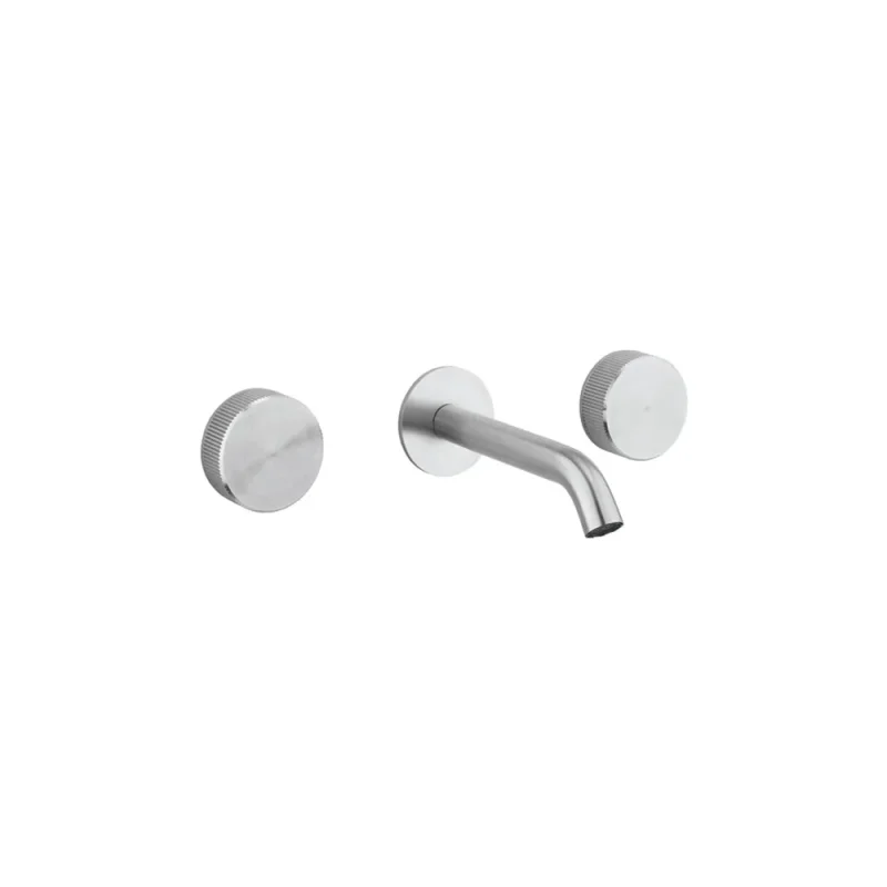Crosswater 3ONE6 Basin 3 Hole Set Wall Mounted Stainless product image - Image 6