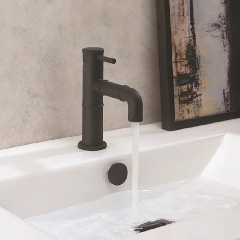Crosswater MPRO Industrial Basin Monobloc without Waste Carbon Black detail view - Image 2