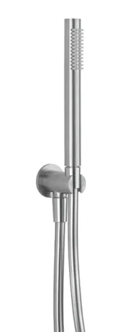 Crosswater 3ONE6 Design Shower Handset Hose & Wall Outlet Stainless product image - Image 3