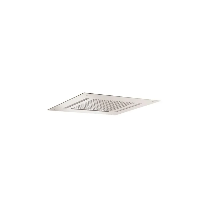 Crosswater Tranquil Recessed Shower Head with Waterfall & Chromotherapy 500mm Chrome product image - Image 5