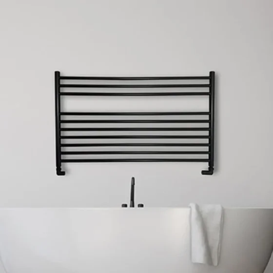 Jis Newick 1000 600 X 1000mm Radiator For Electric Heating Black Stainless Steel product image - Image 1