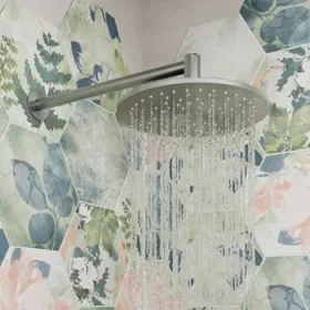 Crosswater 3ONE6 Shower Head 200 x 8mm Stainless detail view - Image 4