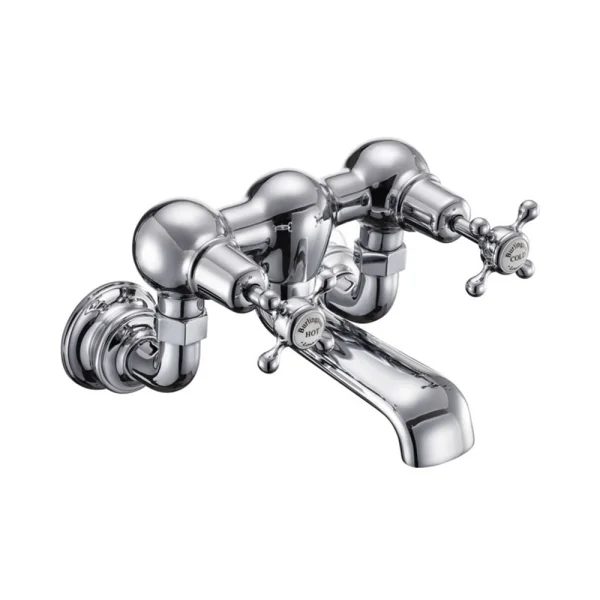 Burlington Qt Claremont Regal Wall Bath Chrome