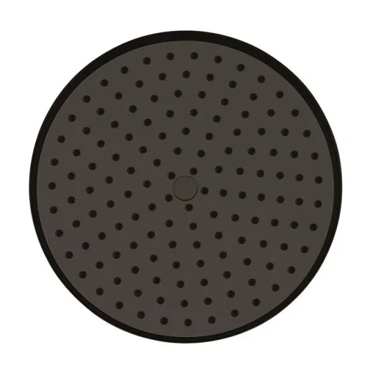 Crosswater MPRO Industrial Easy Clean Shower Head Carbon Black detail view - Image 2