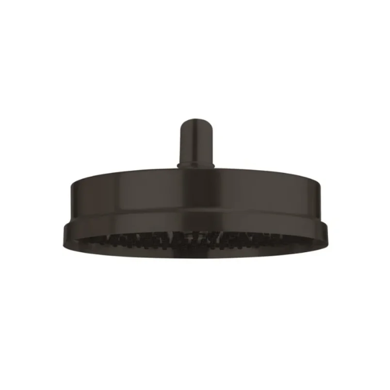 Crosswater MPRO Industrial Easy Clean Shower Head Carbon Black detail view - Image 3
